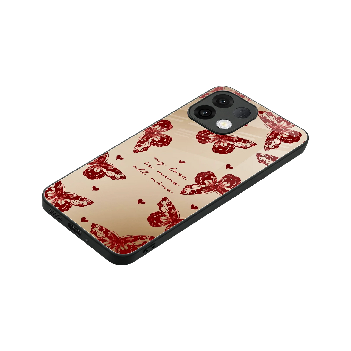 All Mine stylish phone case for oppo k13 5g | glossy glass and slim fit