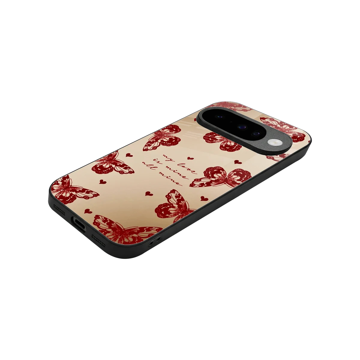 All Mine stylish phone case for google pixel 10 | glossy glass and slim fit