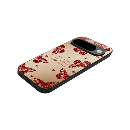 All Mine stylish phone case for google pixel 10 | glossy glass and slim fit