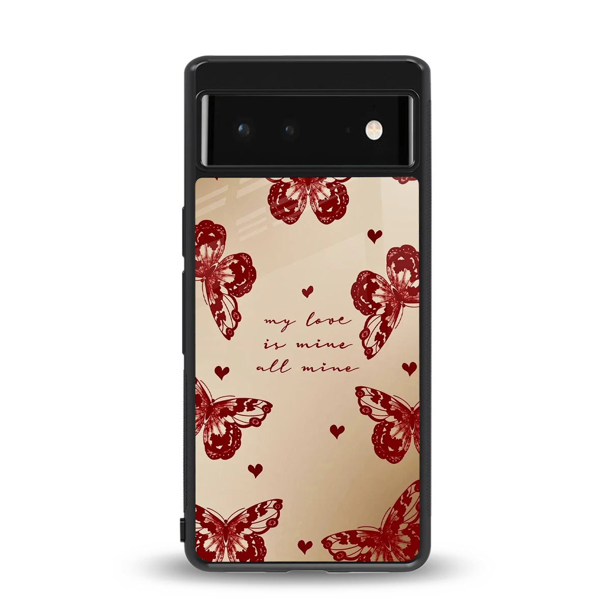All Mine back phone cover | glass case for google pixel 6a