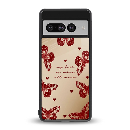 All Mine back phone cover | glass case for google pixel 7 pro