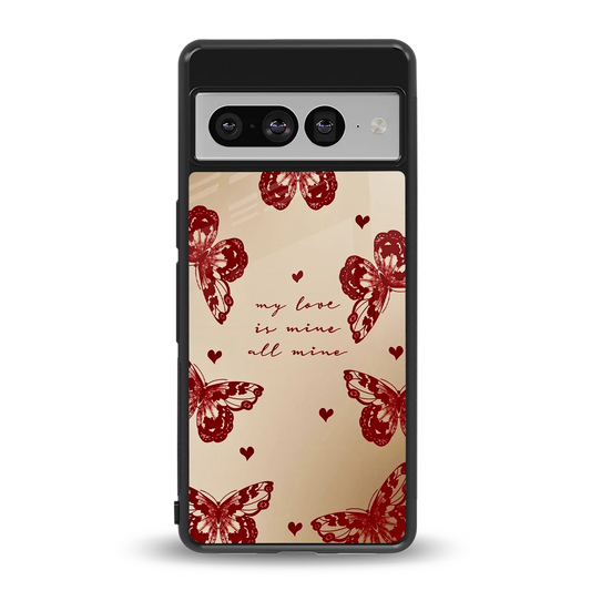 All Mine back phone cover | glass case for google pixel 7 pro