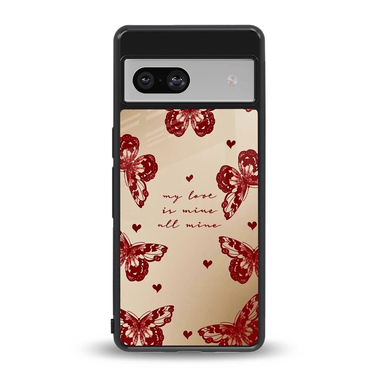 All Mine back phone cover | glass case for google pixel 7