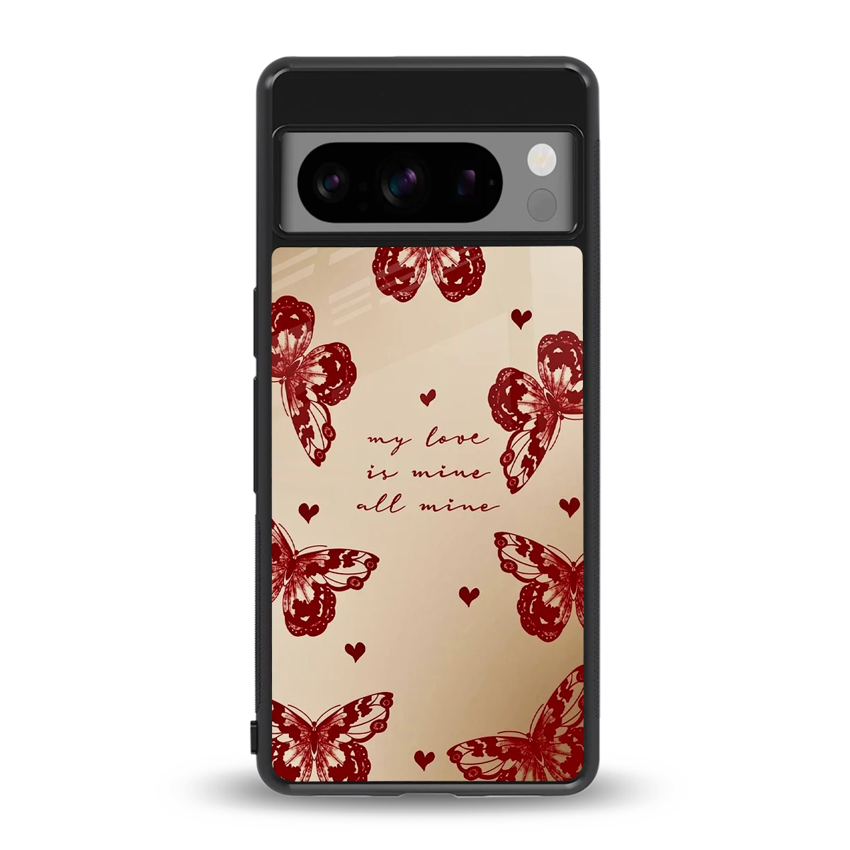 All Mine back phone cover | glass case for google pixel 8 pro
