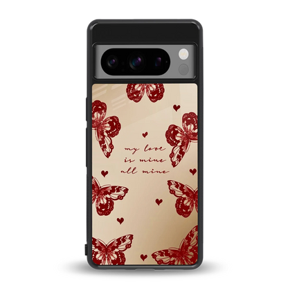 All Mine back phone cover | glass case for google pixel 8 pro