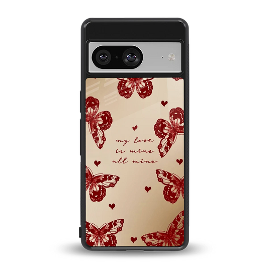 All Mine back phone cover | glass case for google pixel 8