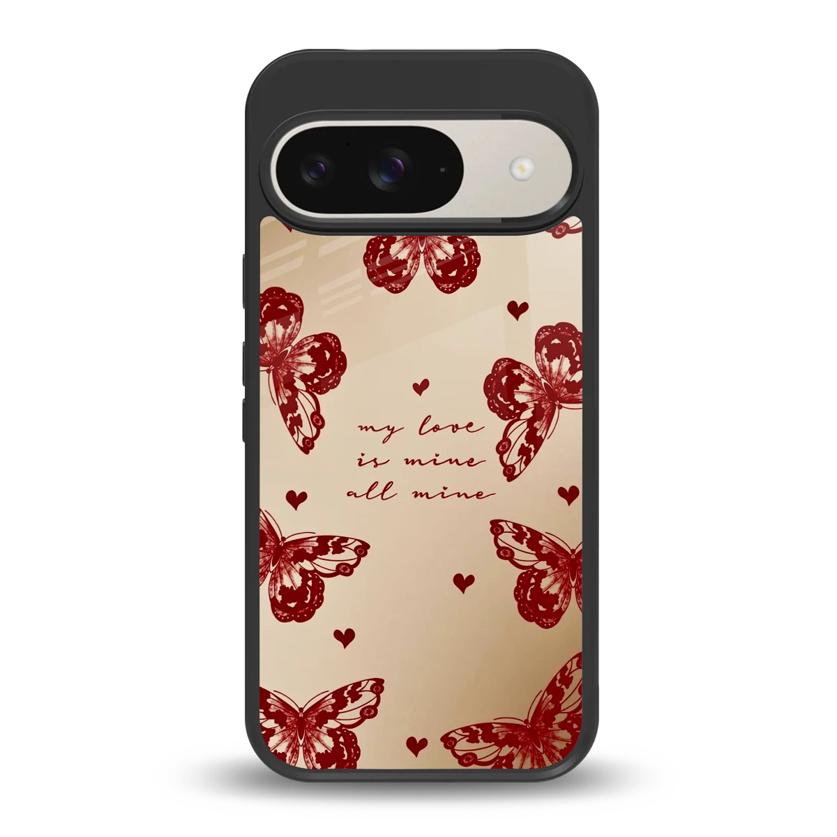 All Mine back phone cover | glass case for google pixel 9