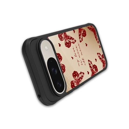 All Mine stylish phone case for google pixel 9 | glossy glass and slim fit