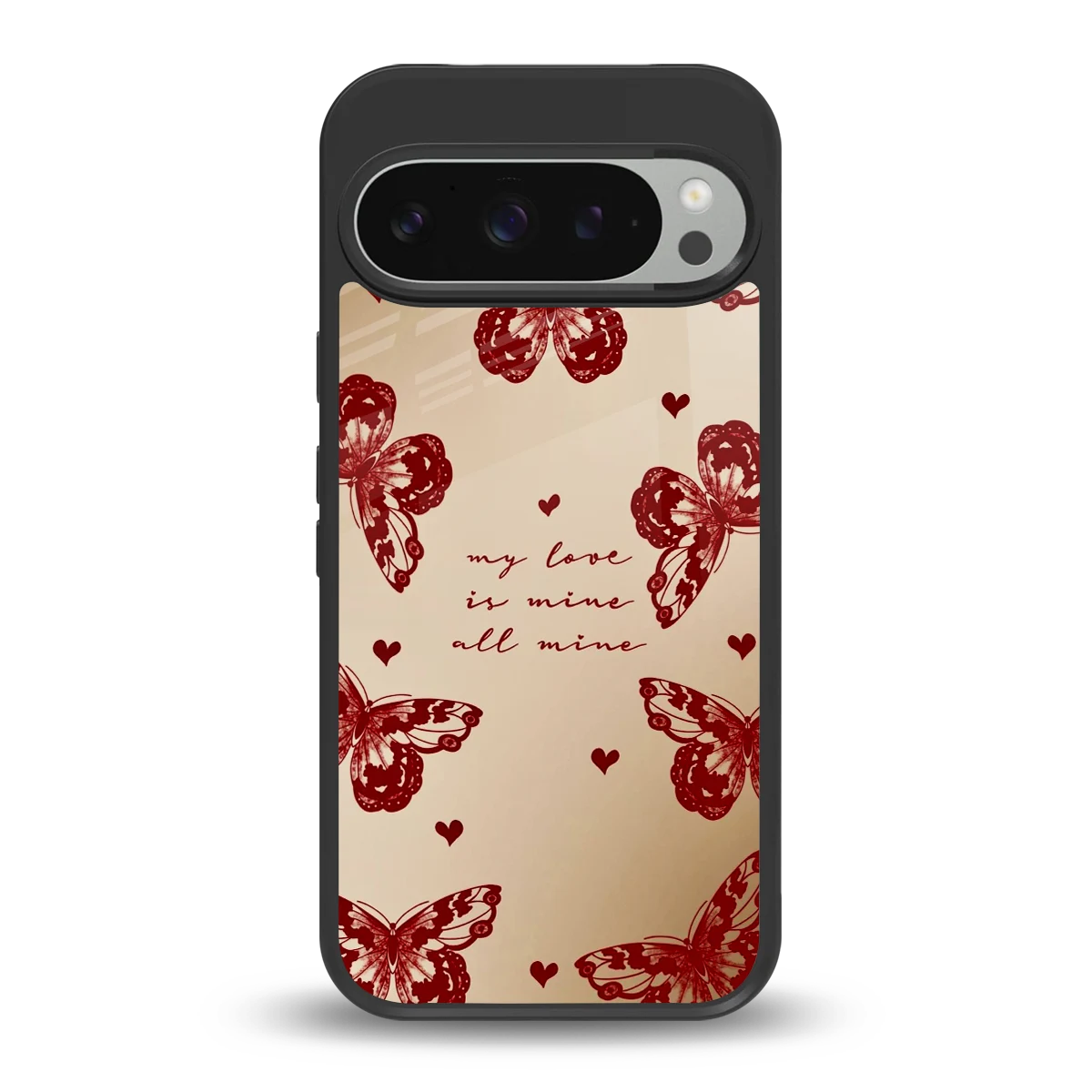 All Mine back phone cover | glass case for google pixel 9 pro