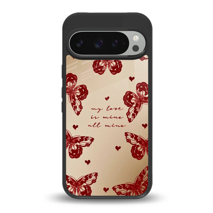 All Mine back phone cover | glass case for google pixel 9 pro