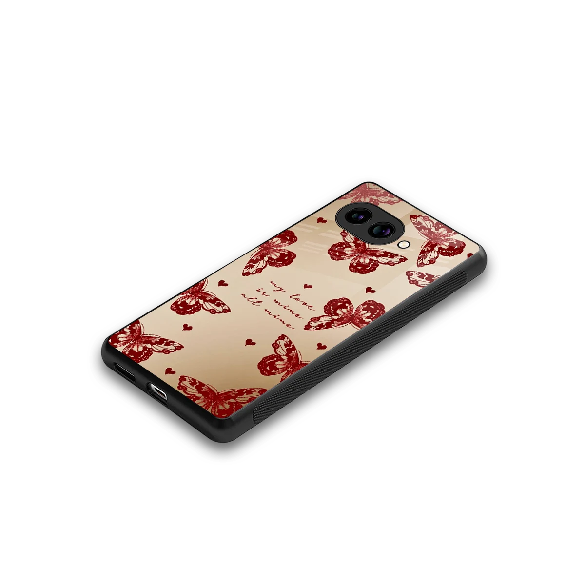 All Mine stylish phone case for google pixel 10a | glossy glass and slim fit