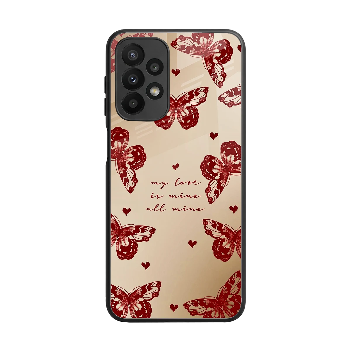 All Mine back phone cover | glass case for samsung galaxy a23