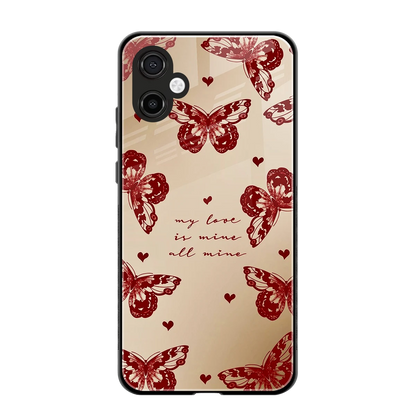 All Mine back phone cover | glass case for samsung galaxy a06 5g