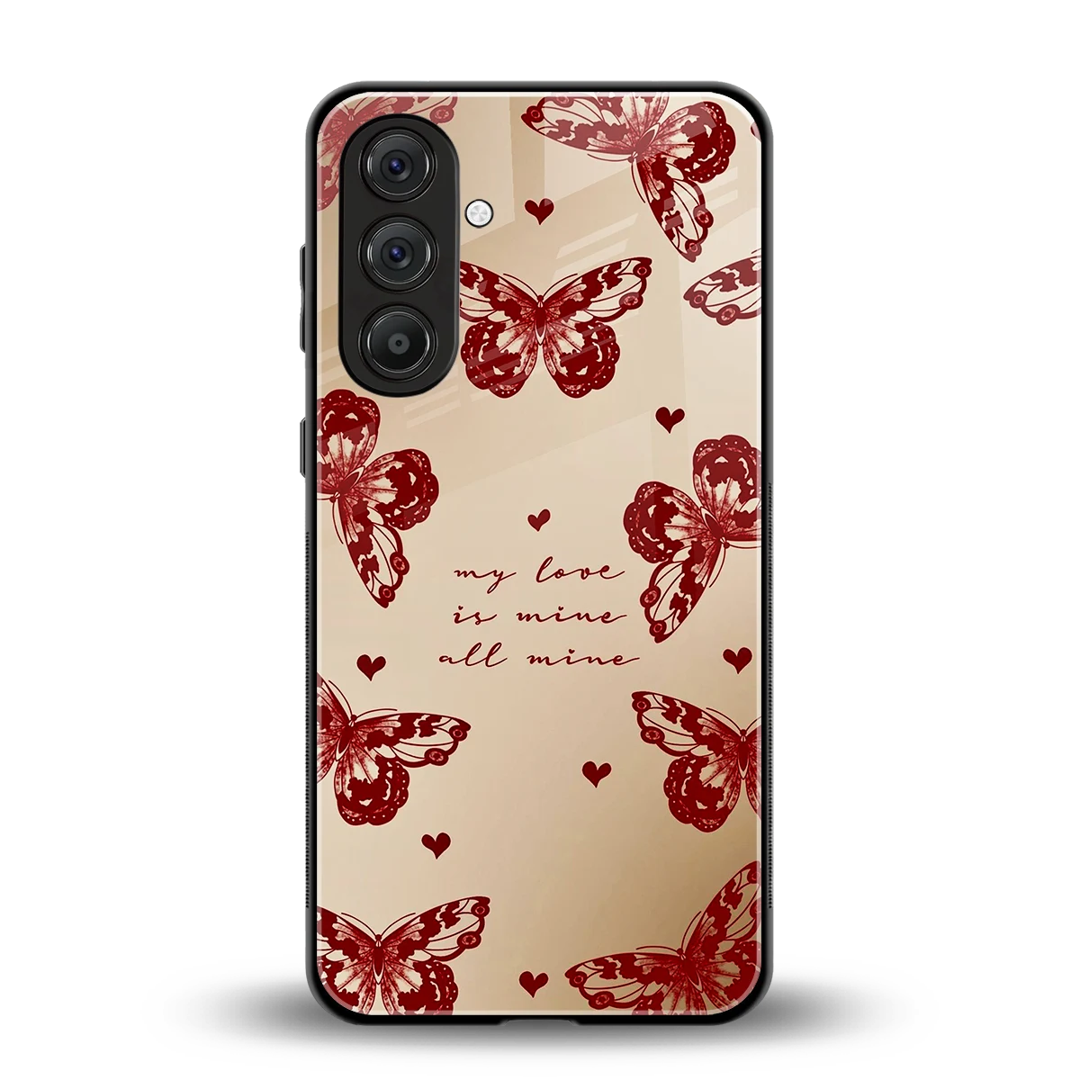 All Mine back phone cover | glass case for samsung galaxy a17 5g
