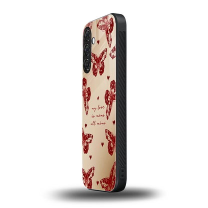 All Mine samsung galaxy a55 5g mobile cover | shockproof glass phone case