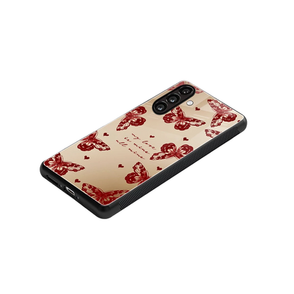 All Mine stylish phone case for samsung galaxy a17 5g | glossy glass and slim fit