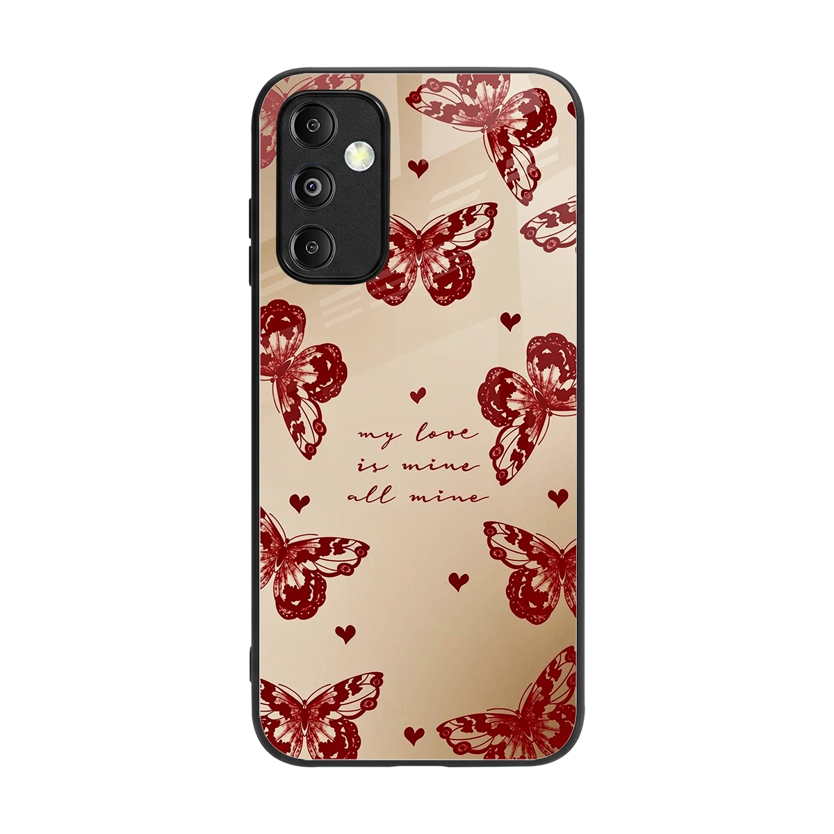 All Mine back phone cover | glass case for samsung galaxy m14 5g