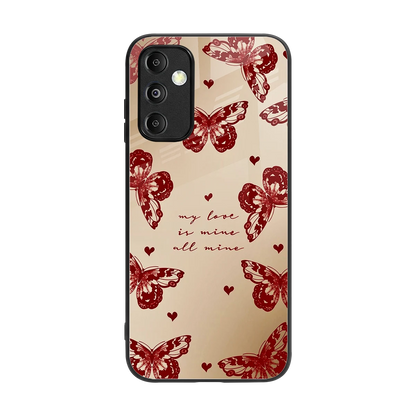 All Mine back phone cover | glass case for samsung galaxy m14 5g