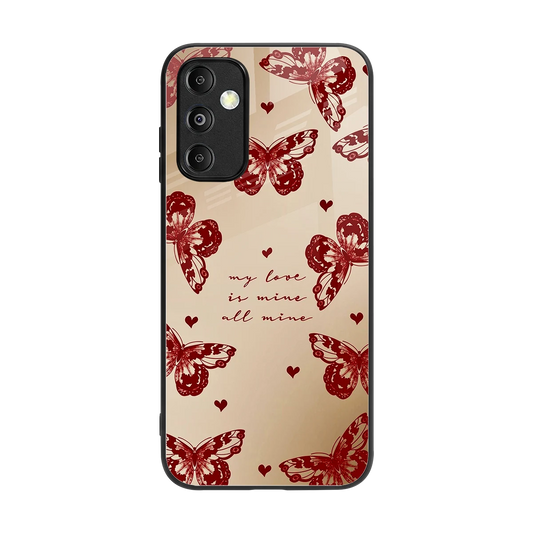 All Mine back phone cover | glass case for samsung galaxy m14 5g