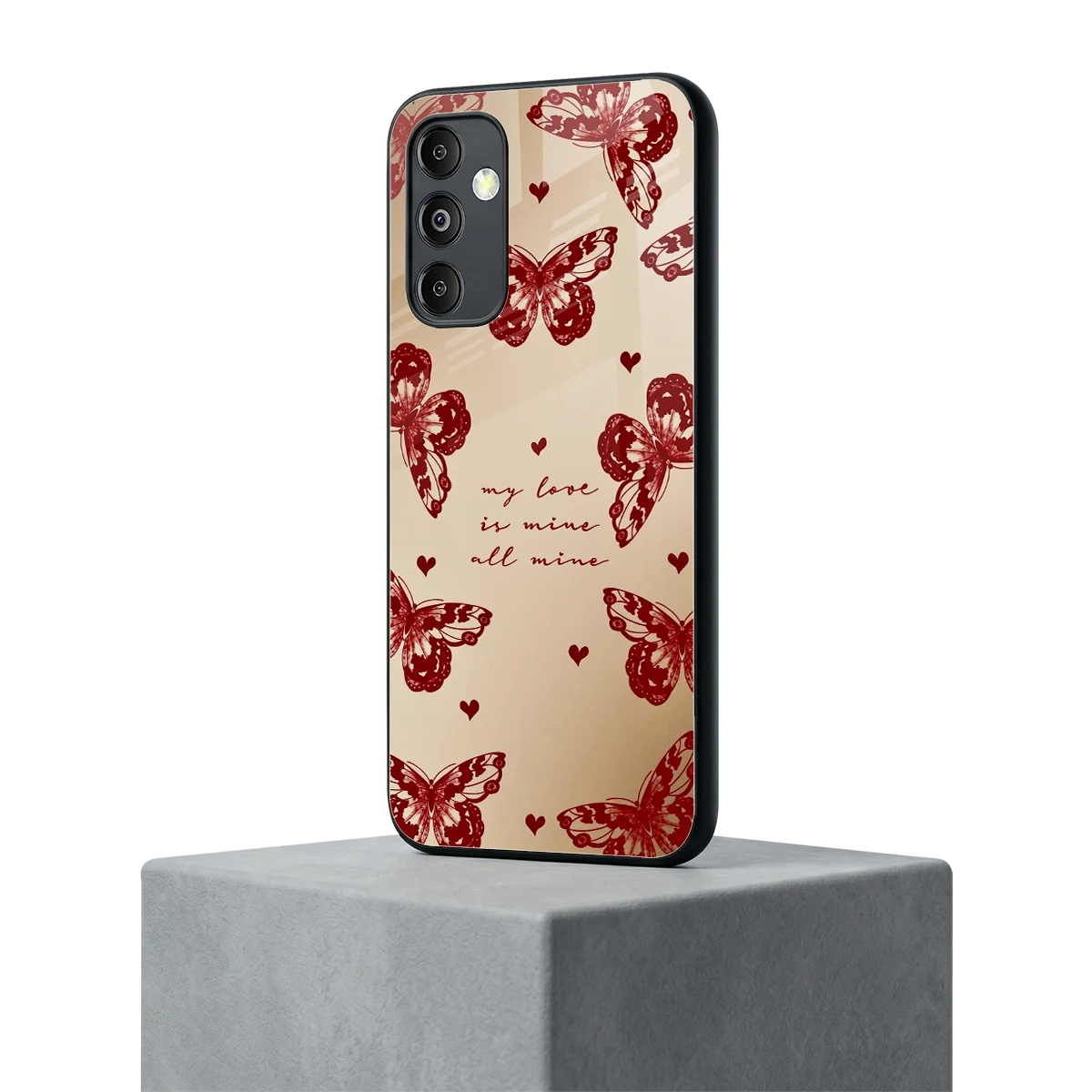 All Mine samsung galaxy m14 5g mobile cover | shockproof glass phone case