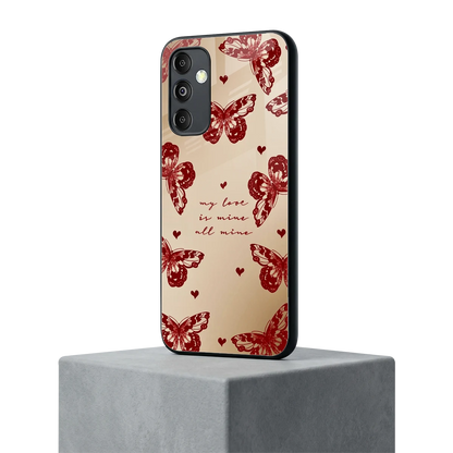 All Mine samsung galaxy m14 5g mobile cover | shockproof glass phone case