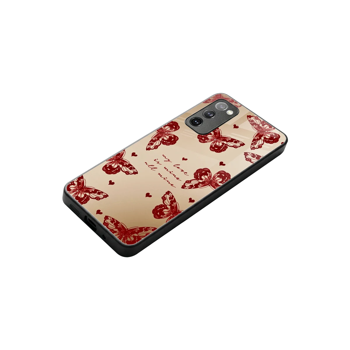 All Mine stylish phone case for samsung galaxy s20 fe | glossy glass and slim fit