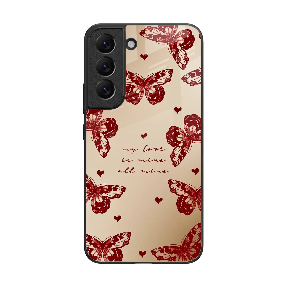 All Mine back phone cover | glass case for samsung galaxy s22