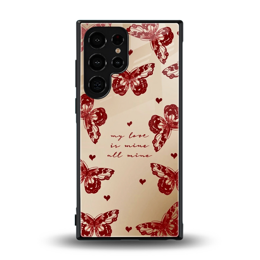 All Mine back phone cover | glass case for samsung galaxy s23 ultra