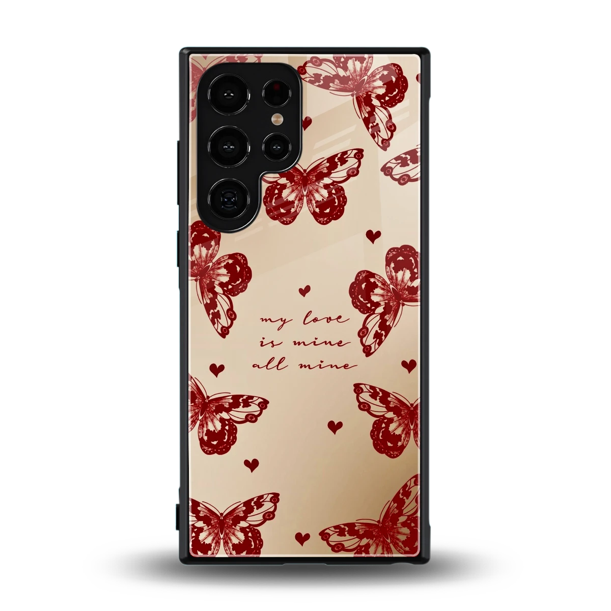 All Mine back phone cover | glass case for samsung galaxy s24 ultra