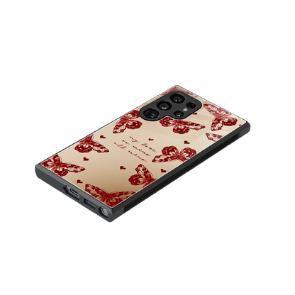 All Mine stylish phone case for samsung galaxy s23 ultra | glossy glass and slim fit