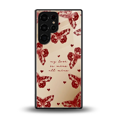 All Mine back phone cover | glass case for samsung galaxy s25 ultra