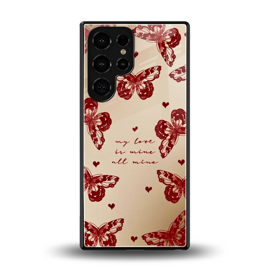 All Mine back phone cover | glass case for samsung galaxy s25 ultra