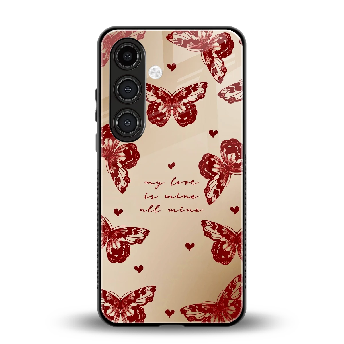 All Mine back phone cover | glass case for samsung galaxy s24 fe