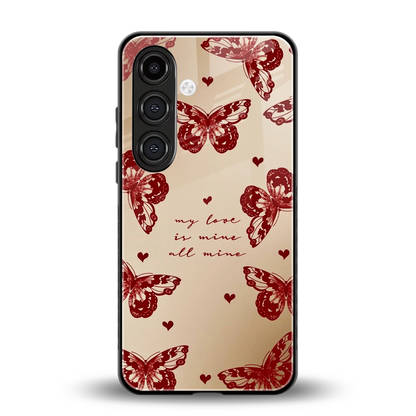 All Mine back phone cover | glass case for samsung galaxy s24 fe