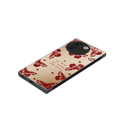 All Mine stylish phone case for vivo v30e | glossy glass and slim fit