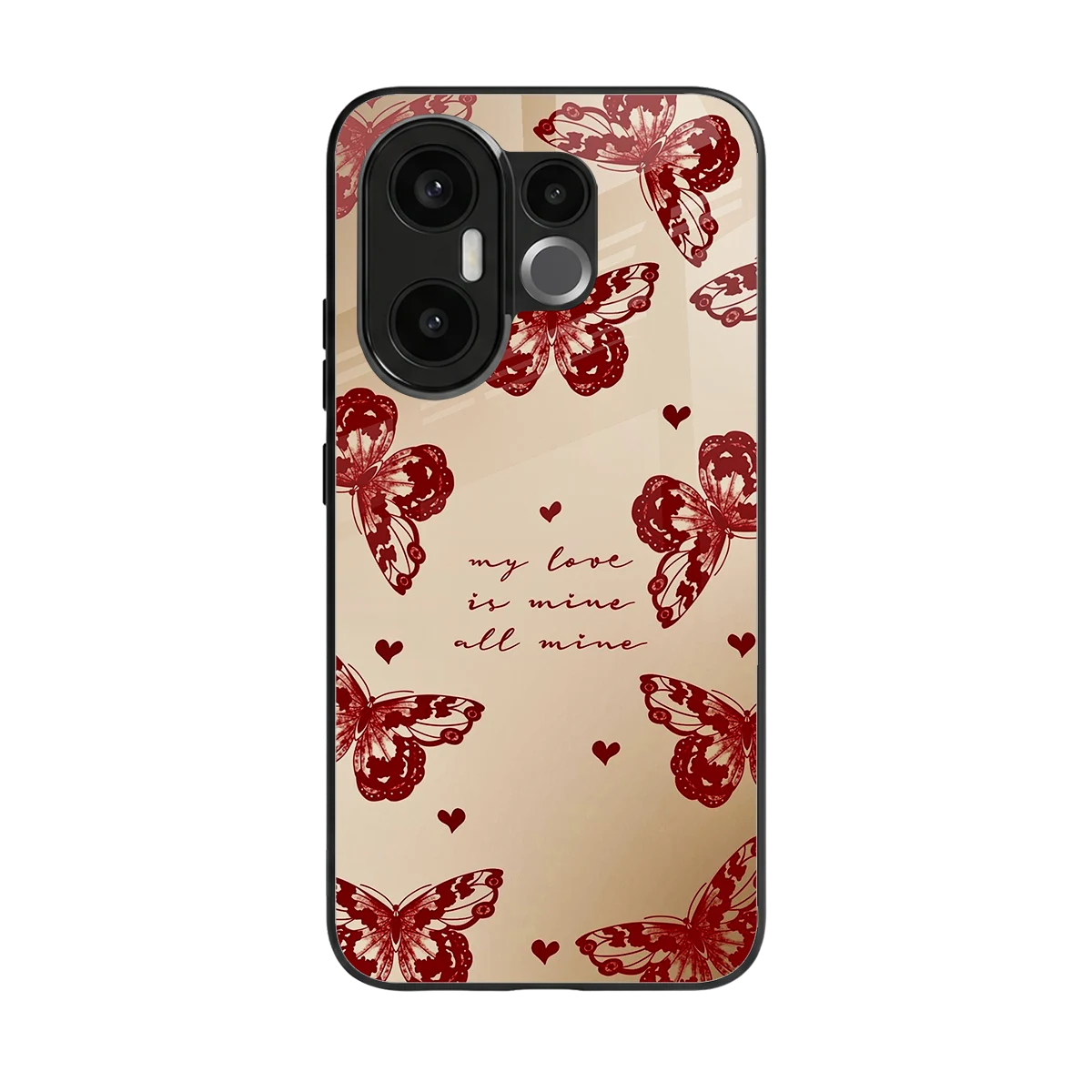 All Mine back phone cover | glass case for vivo x200 fe