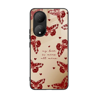 All Mine back phone cover | glass case for Vivo-y100