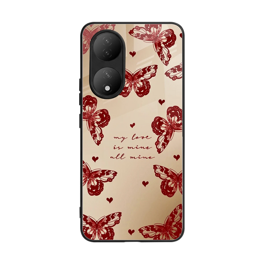All Mine back phone cover | glass case for Vivo-y100