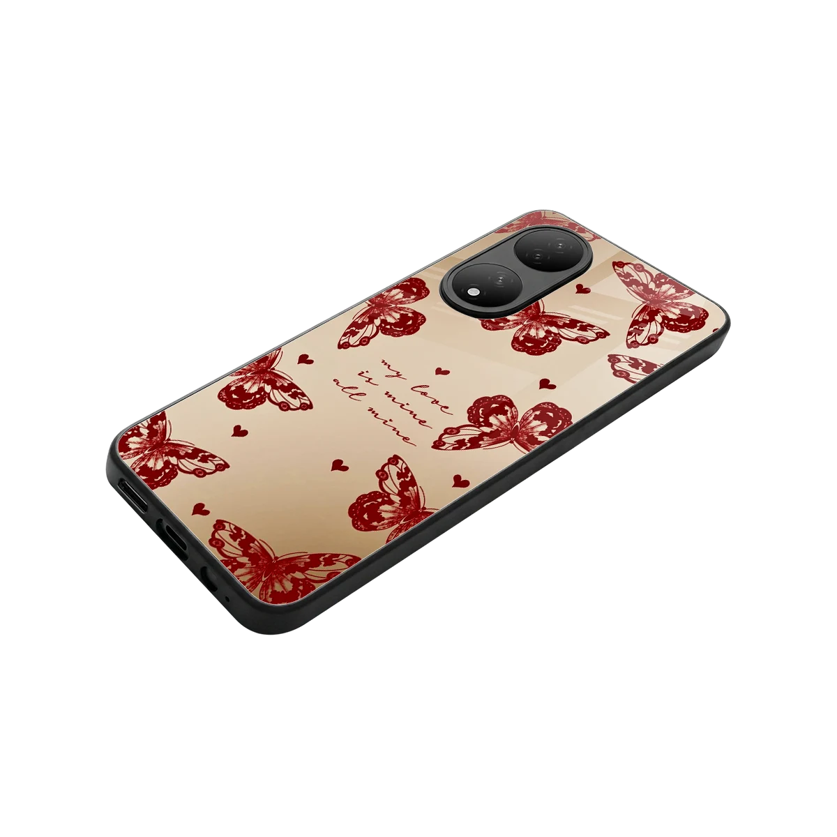 All Mine stylish phone case for Vivo-y100 | glossy glass and slim fit