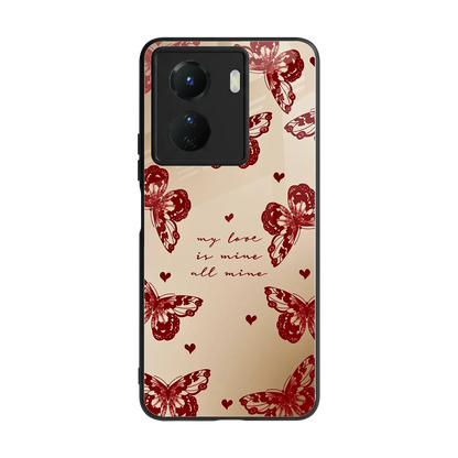 All Mine back phone cover | glass case for vivo y16
