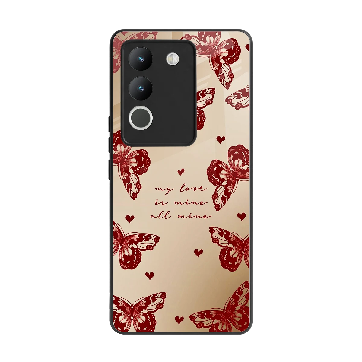 All Mine back phone cover | glass case for vivo y200 5g