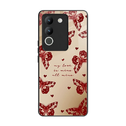 All Mine back phone cover | glass case for vivo y200 5g