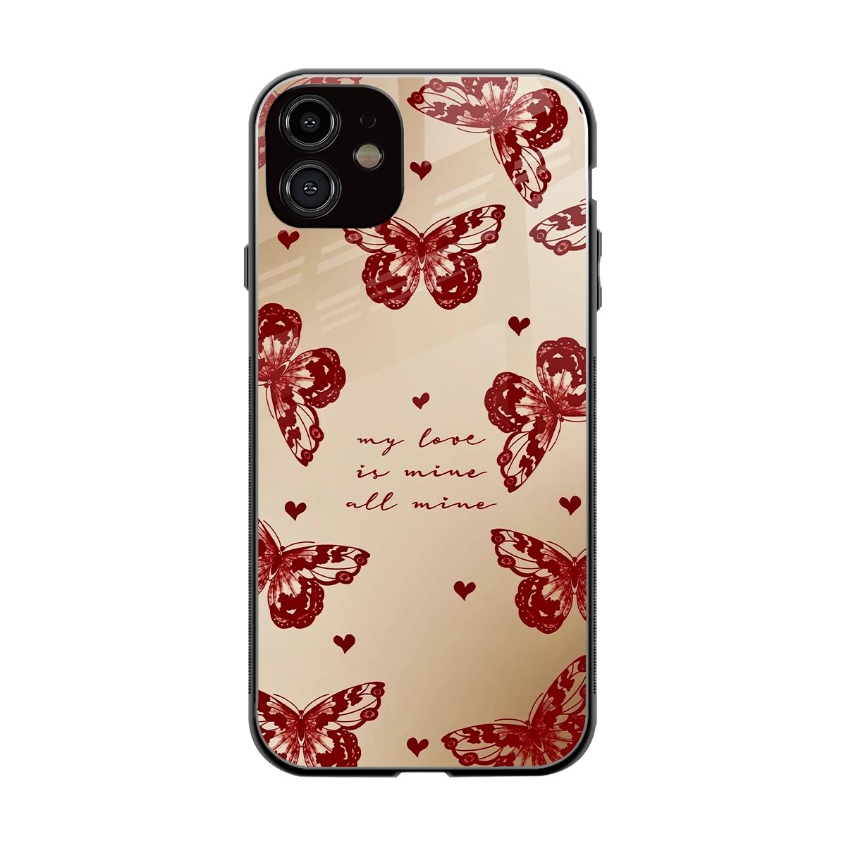 All Mine back phone cover | glass case for iphone 12