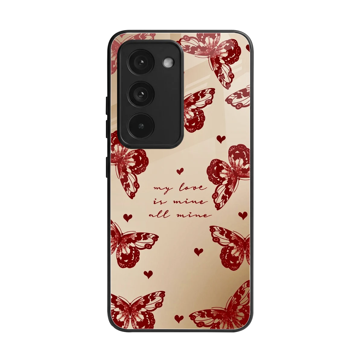 All Mine back phone cover | glass case for redmi 15 5g