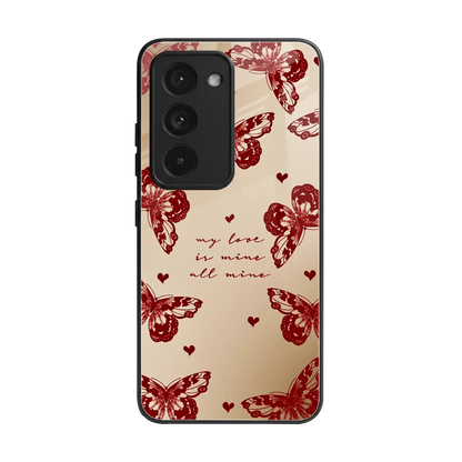 All Mine back phone cover | glass case for redmi 15 5g