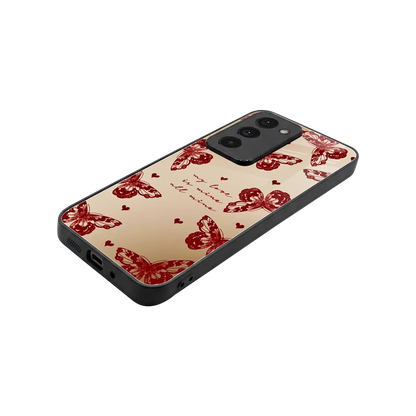 All Mine stylish phone case for redmi 15 5g | glossy glass and slim fit