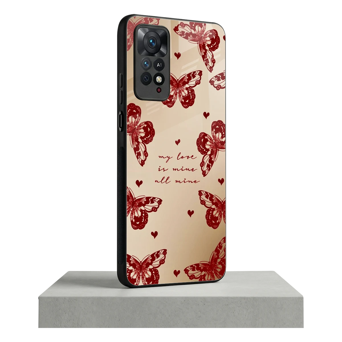 All Mine redmi note 11 pro mobile cover | shockproof glass phone case