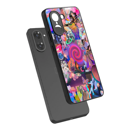 All You sleek oneplus nord ce5 5g cover with tempered glass back and TPU edges