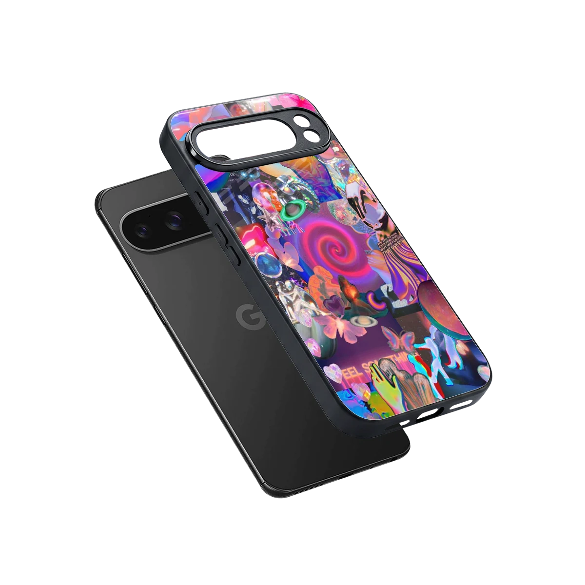 All You sleek google pixel 10 pro xl cover with tempered glass back and TPU edges