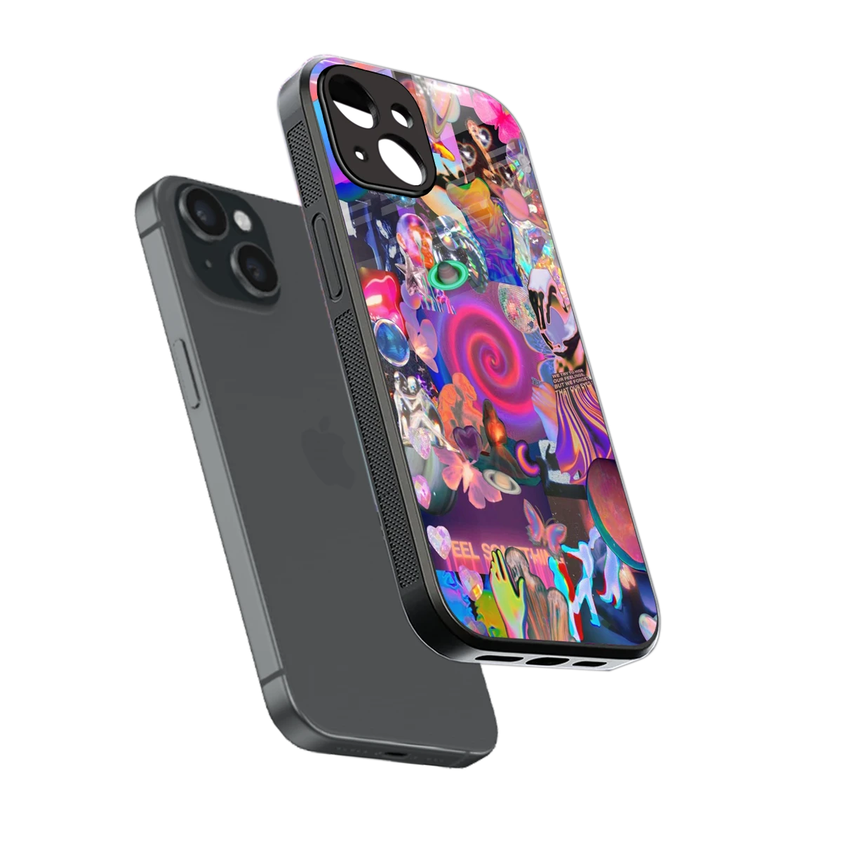 All You sleek iphone 12 mini cover with tempered glass back and TPU edges